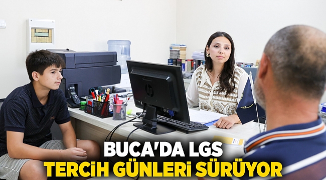 BUCA&#039;DA LGS TERCİH GÜNLERİ SÜRÜYOR