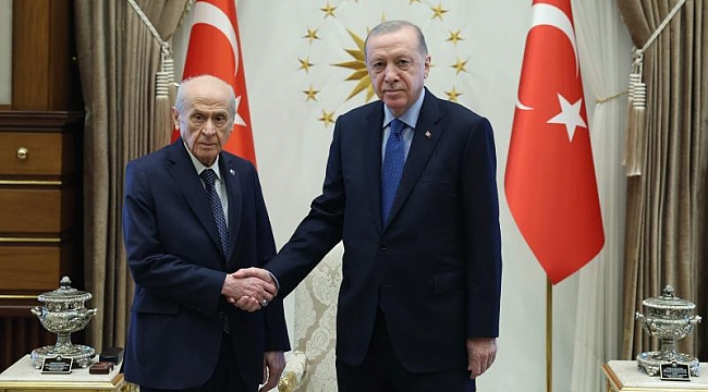 Erdoğan ve Bahçeli&#039;den &#039;Terörsüz Türkiye&#039; görüşmesi