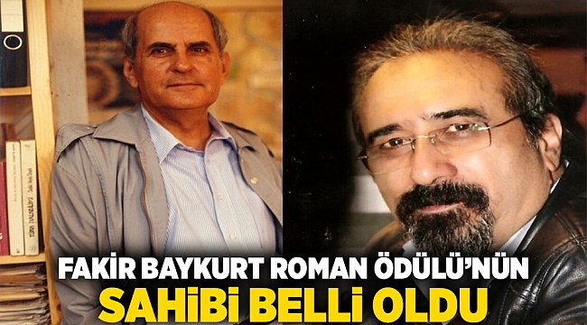 Fakir Baykurt Roman Ödülü’nün sahibi belli oldu