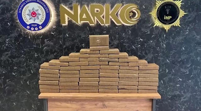 İstanbul&#039;da 60 kilogram kokain ele geçirildi
