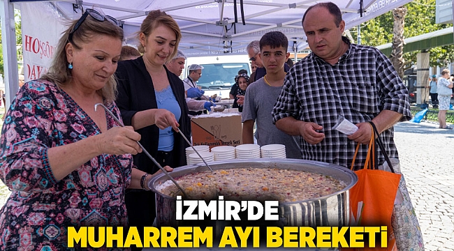 İzmir’de Muharrem ayı bereketi