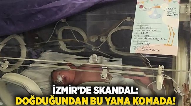 İzmir’de Skandal: Doğduğundan Bu Yana Komada!