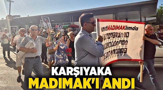 Karşıyaka, Madımak'ı andı