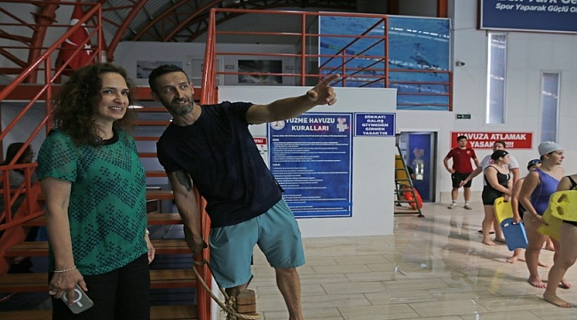 Karşıyaka Yüzme Havuzu baştan sona yenilendi