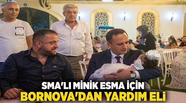 SMA&#039;lı minik Esma için Bornova&#039;dan yardım eli