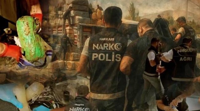 73 ilde uyuşturucu operasyonu: 1695 şüpheli yakalandı