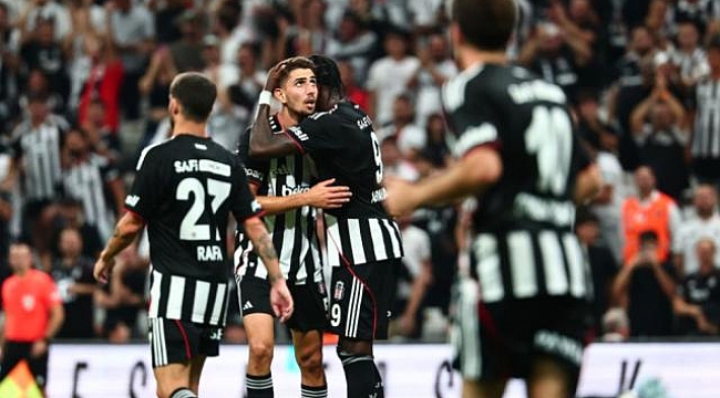 Beşiktaş Konferans Ligi&#039;nde play-off turuna yükseldi