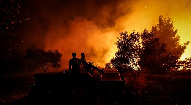 Çanakkale&#039;deki orman yangınları büyük ölçüde kontrol altında
