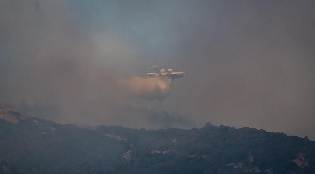 Çanakkale Gelibolu&#039;daki yangın tamamen kontrol altında