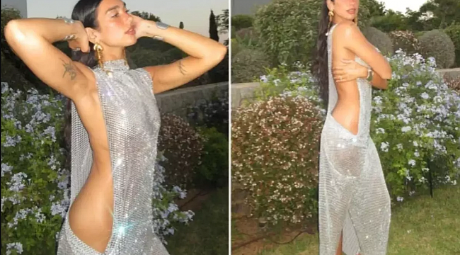Dua Lipa, doğum gününde giydiği kıyafet ile ağızları açık bıraktı