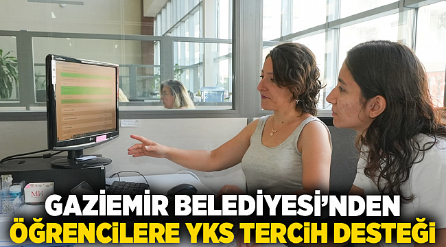 Gaziemir Belediyesi’nden öğrencilere YKS tercih desteği
