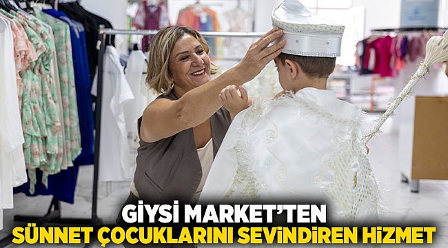 Giysi Market&#039;ten sünnet çocuklarını sevindiren hizmet