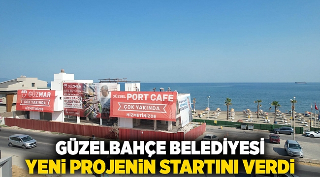 Güzelbahçe Belediyesi Yeni Projenin Startını Verdi