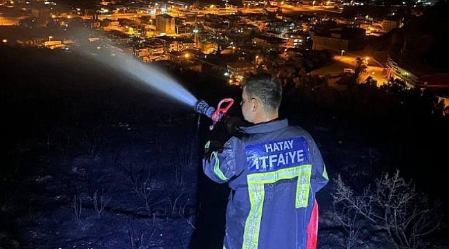 Hatay Antakya&#039;da çıkan orman yangını kontrol altına alındı