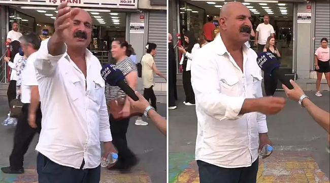 İnşaat işçisinin ekonomi yorumu olay oldu: Türkiye&#039;de açım diyen yalan söylüyor