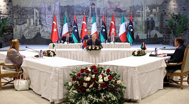 İstanbul'da Türkiye-İtalya-Libya zirvesi