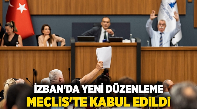 İZBAN'da yeni düzenleme Meclis'te kabul edildi