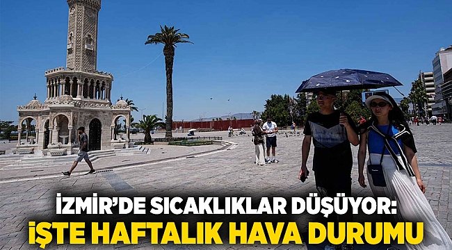 İzmir’de Sıcaklıklar Düşüyor: İşte Haftalık Hava Durumu