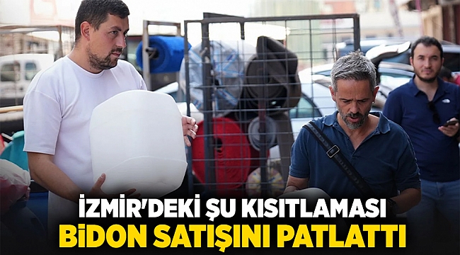 İzmir'deki şu kısıtlaması bidon satışını patlattı