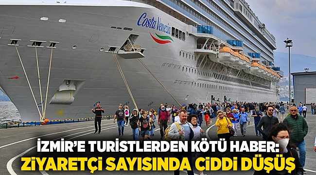 İzmir’e Turistlerden Kötü Haber: Ziyaretçi Sayısında Ciddi Düşüş