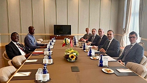 Kacır ve Bolat, Senegal Sanayi ve Ticaret Bakanı Diop ile görüştü