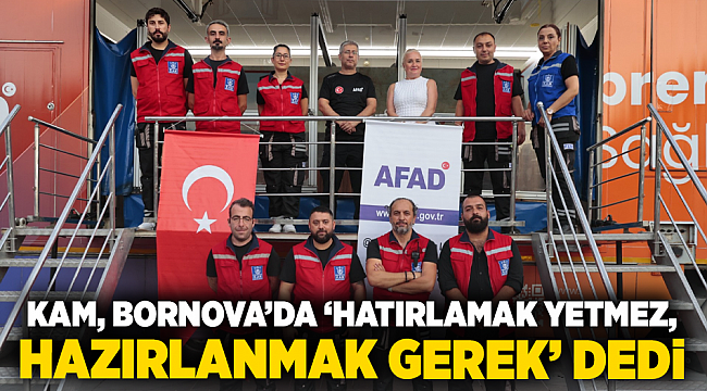 KAM, Bornova’da ‘Hatırlamak Yetmez, Hazırlanmak Gerek’ dedi