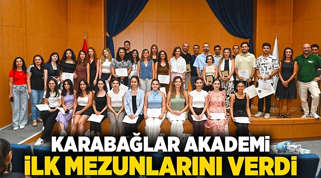 Karabağlar Akademi İlk Mezunlarını Verdi