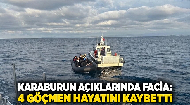Karaburun Açıklarında Facia: 4 Göçmen Hayatını Kaybetti