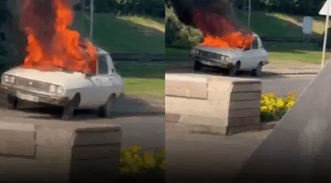 Meclis&#039;in önünde &#039;Beyaz Toros&#039; yaktılar!