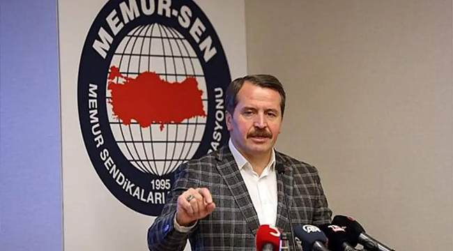 Memur-Sen Genel Başkanı Ali Yalçın: Türkiye genelinde iş bırakıyoruz