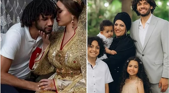 Süper Lig&#039;in eski yıldızı Elneny, 10 yıllık eşinin üstüne kuma getirdi