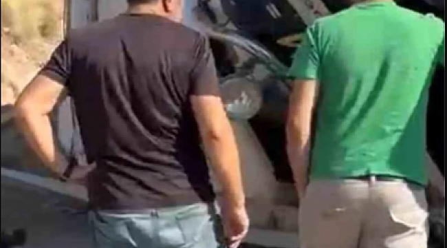 Ankara'da Kamyon Şarampole Devrildi: Sürücü Hastaneye Kaldırıldı