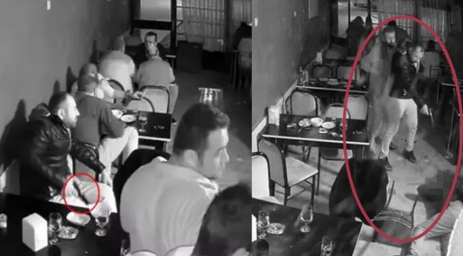 Bardaktaki içkisinden son yudumu alıp kurşun yağdırmıştı... Restoran cinayetinde iyi hal indirimi