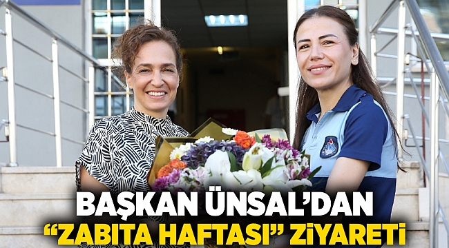 Başkan Ünsal’dan “Zabıta Haftası” ziyareti