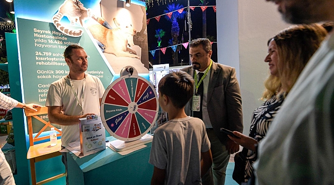 Bu stant can dostları sevindiriyor