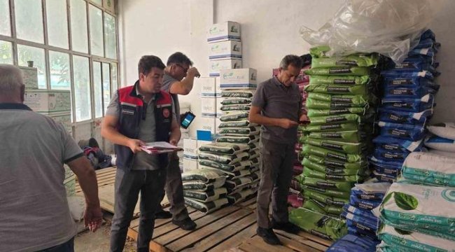 Çanakkale&#039;de gübre takip sistemi ile denetimler