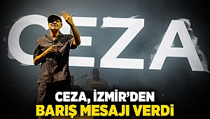 Ceza, İzmir’den barış mesajı verdi