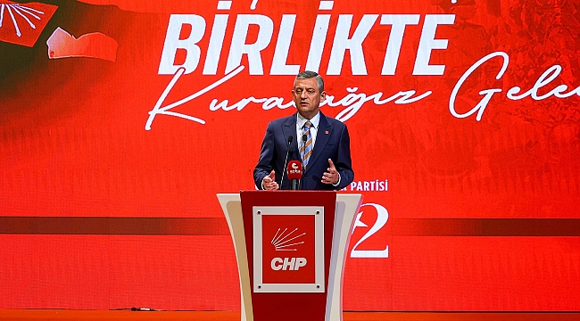 CHP lideri Özel&#039;den önemli açıklamalar