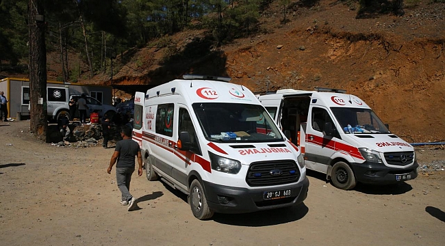 Denizli&#039;de maden ocağında göçük: 2 işçiye ulaşılması için çalışmalar sürüyor