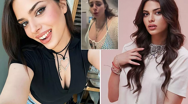 Derin Talu'yu havalimanında bikinili görenler gözlerine inanamadı