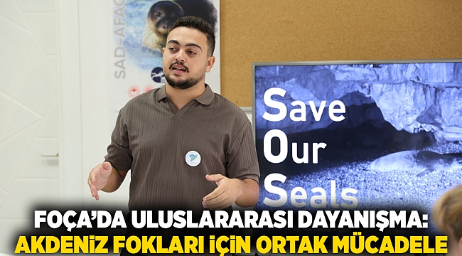 Foça’da Uluslararası Dayanışma: Akdeniz Fokları İçin Ortak Mücadele