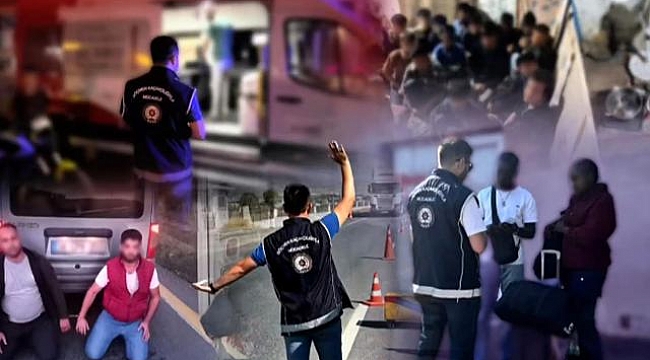 Göçmen kaçakçılarına göz açtırılmıyor: 52 gözaltı