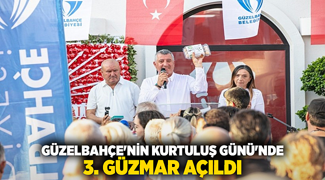 Güzelbahçe&#039;nin Kurtuluş Günü&#039;nde 3. Güzmar açıldı