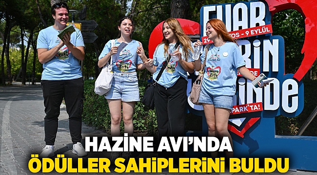 Hazine Avı’nda ödüller sahiplerini buldu