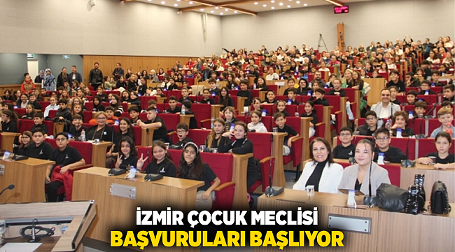 İZMİR ÇOCUK MECLİSİ BAŞVURULARI BAŞLIYOR