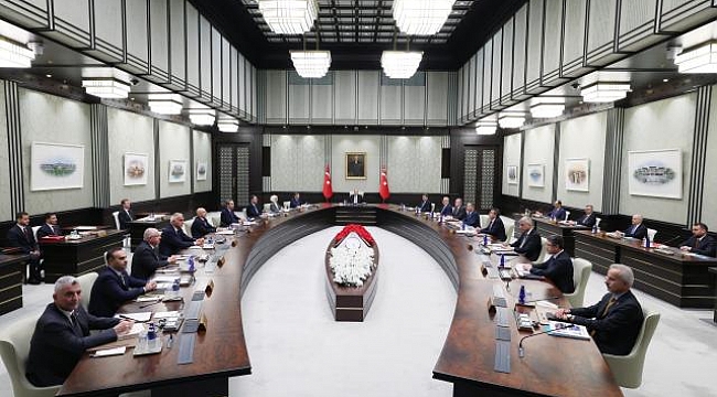 Kabine Terörsüz Türkiye gündemiyle toplanıyor 