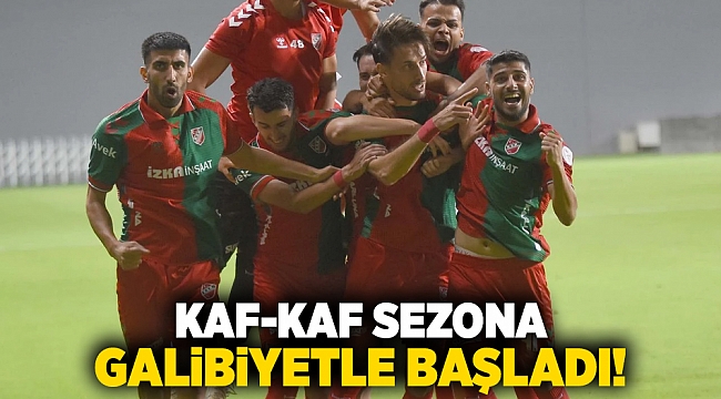 Kaf-Kaf sezona galibiyetle başladı!
