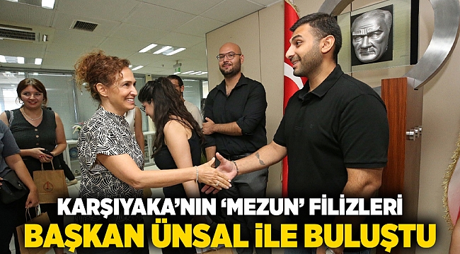 Karşıyaka’nın ‘mezun’ Filizleri Başkan Ünsal ile buluştu