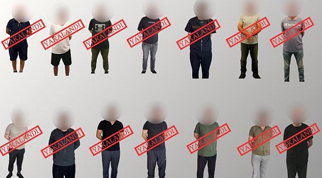 Kırmızı bültenle ve ulusal seviyede aranan 14 suçlu Türkiye&#039;ye getirildi