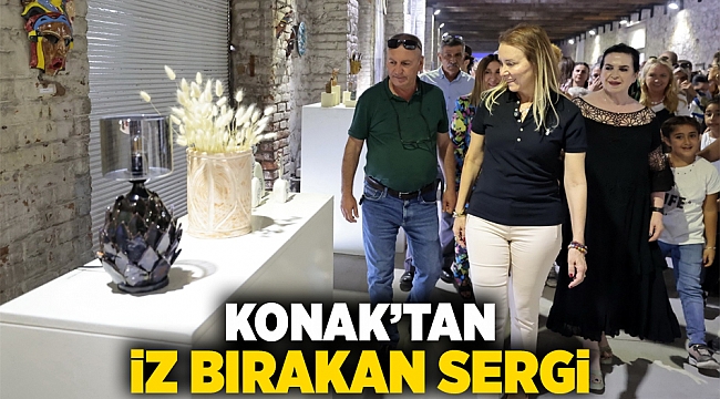 ​Konak’tan iz bırakan sergi